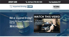 Desktop Screenshot of impaireddriving.ca